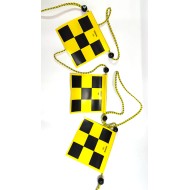 111 Wimpel-Seil / Gefahr / grosse Wimpel / 10 m