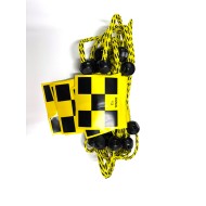 112 Wimpel-Seil / Gefahr / kleine Wimpel / 10 m