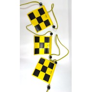 112 Wimpel-Seil / Gefahr / kleine Wimpel / 10 m