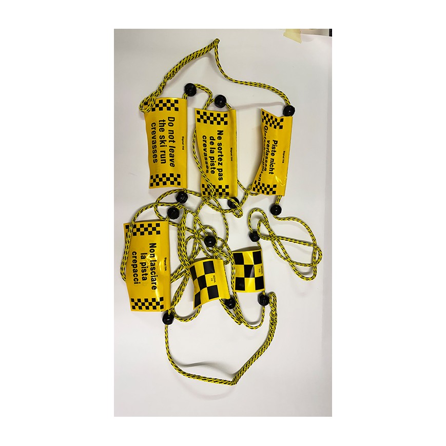 114 Wimpel-Seil / Gletscherspalten / 10 m