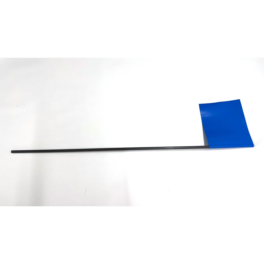 420 E Lawinendienstflaggen / Einzel  / blau