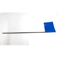 420 E Lawinendienstflaggen / Einzel  / blau