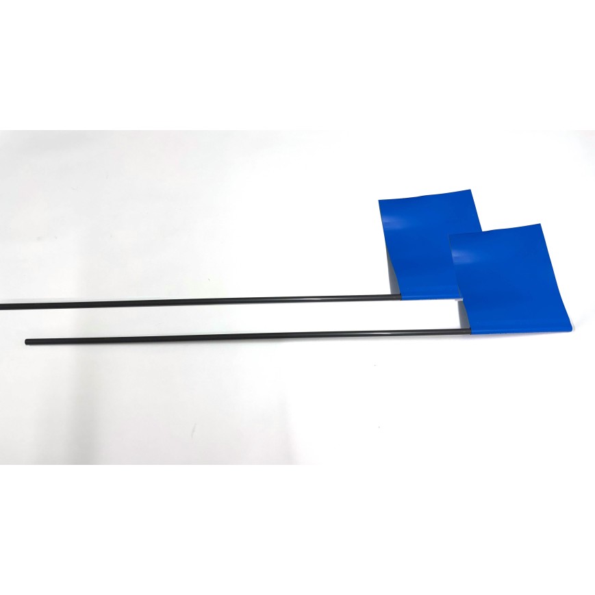 421 Lawinendienstflaggen / Set blau / 50 Ex.