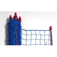 1375 Stocknetz 25 m / blau / 7 Stöcke