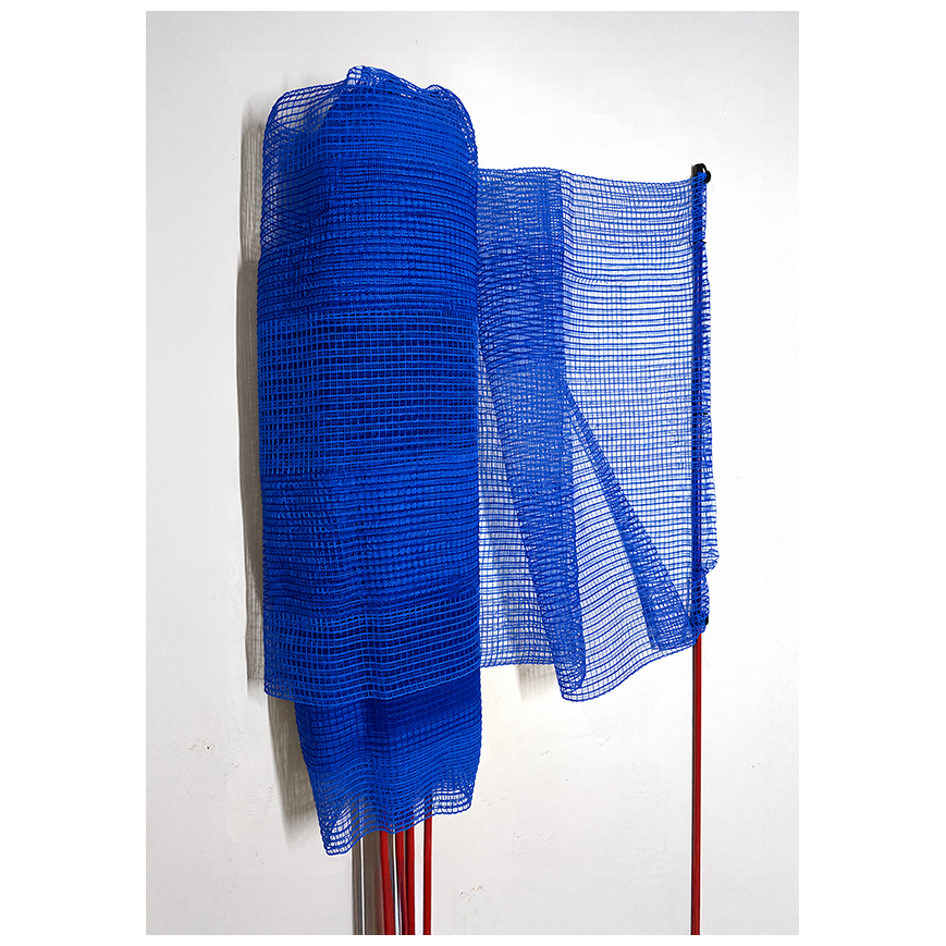 145 Markierungsnetz blau