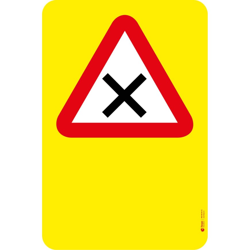 7001 A Gefahrentafel Kreuzung