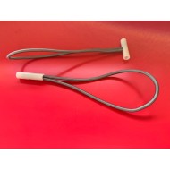T-Rohr-Bändel rot 13 cm (Schlinge mit Knebel)