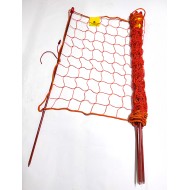 1320 Stocknetz 10 m / orange / 4 Stöcke