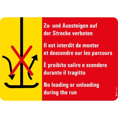 7527 A Anlagetafel Zu- und Aussteigen verboten