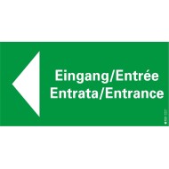 7612 S Anlagekleber Eingang links