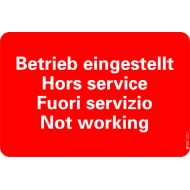 7604 S Anlagekleber Betrieb eingestellt