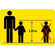 7525 S Anlagekleber Kinder unter 125 cm
