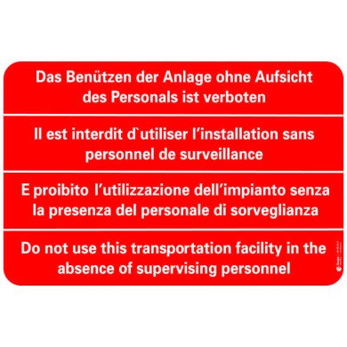 7601 A Anlagetafel Benützen Anlage