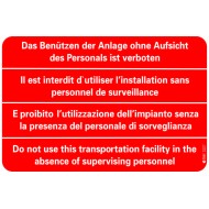 7601 A Anlagetafel Benützen Anlage