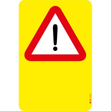 7002 A Gefahrentafel Achtung