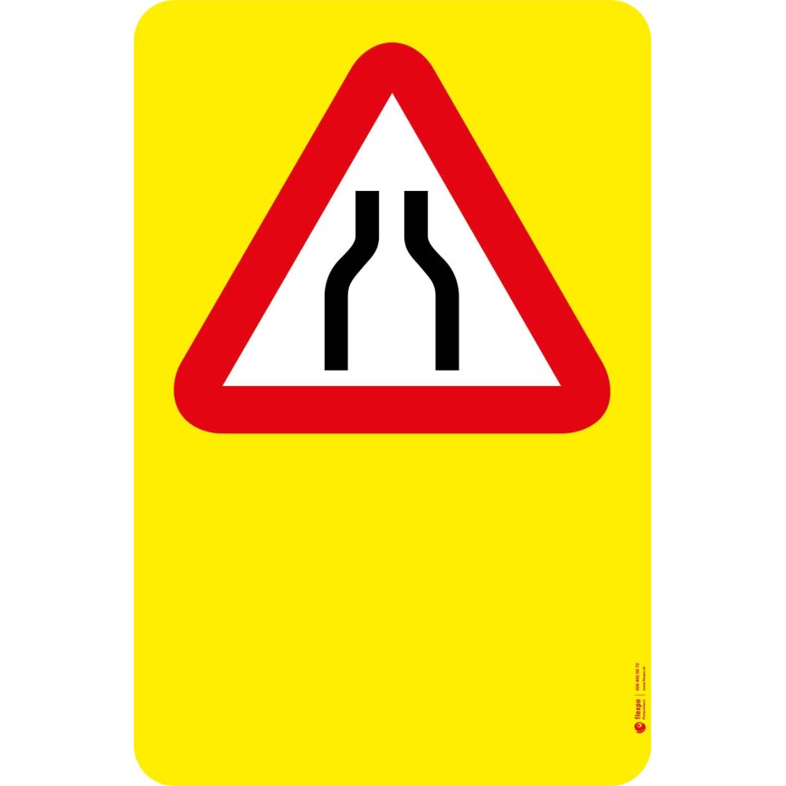 7003 S Gefahrenkleber Engpass