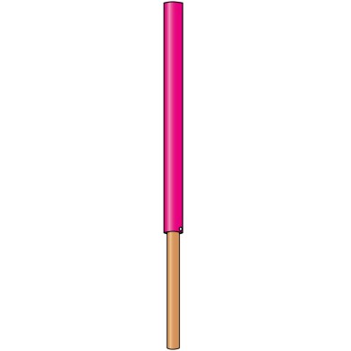 468 Pistenstangen-Hüllen / pink 100 cm