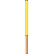 441 Pistenstangen-Hüllen / gelb 100 cm