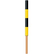 470 Pistenstangen-Hüllen / gelb-schwarz 100 cm