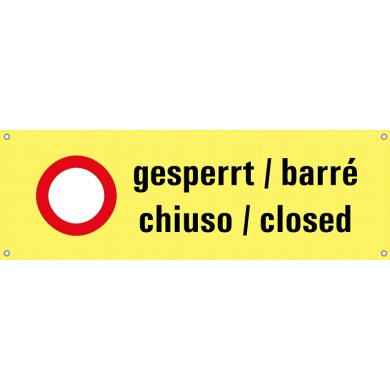 332 GQ Signal-Band montiert auf Stöcke / gesperrt