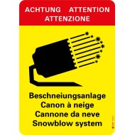 7412 S Warnkleber Beschneiungsanlage