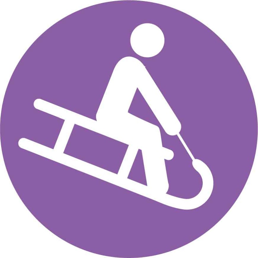 7705 A Pistenmarkierung violett