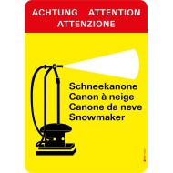7411 S Warnkleber Schneekanone