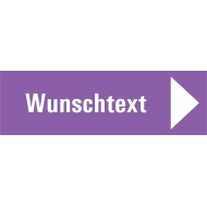7707 S Richtungspfeil rechts violett mit Text