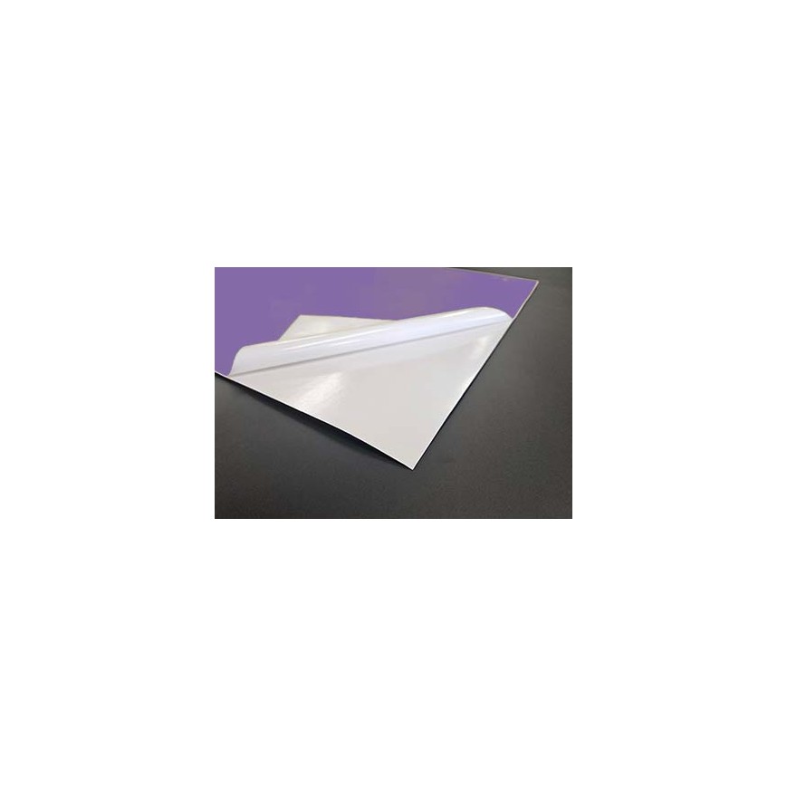 7707 S Richtungspfeil links violett mit Text