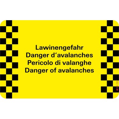 7308 S Warnkleber Lawinengefahr