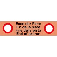 335 LQ Signal-Band / Ende der Piste