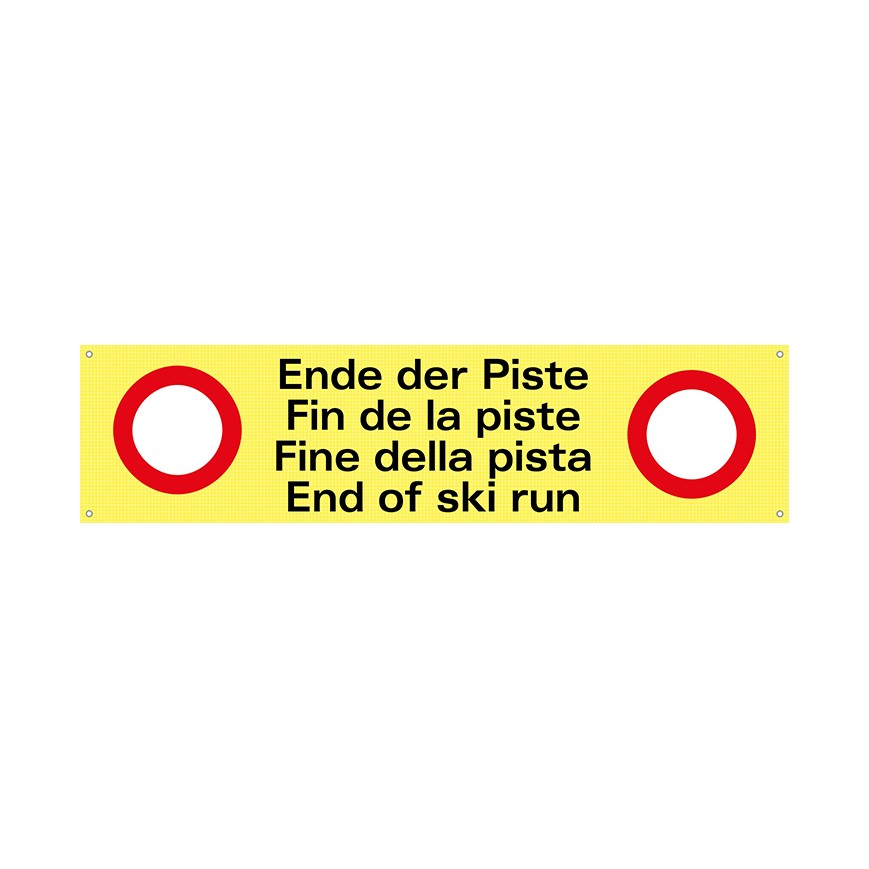 335 GQ Signal-Band / Ende der Piste