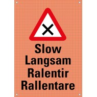 304 LH Signal-Band montiert auf Stöcke / Kreuzung