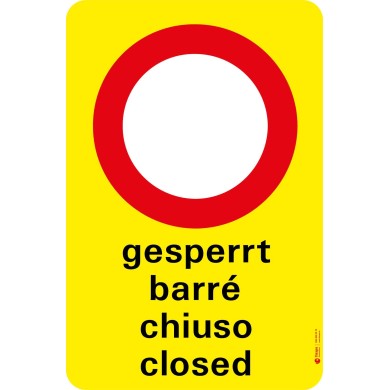 7101 S Sperrkleber gesperrt