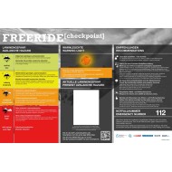 7545 DL Tafel Freeride Checkpoint mit LED / D+E