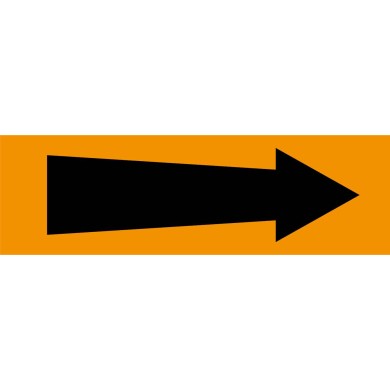 7701 S Richtungspfeil orange