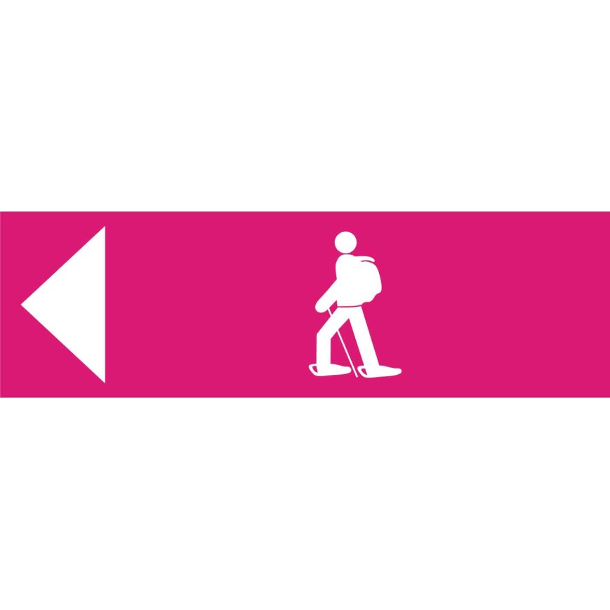 7715 A Richtungspfeil links pink mit Pikto