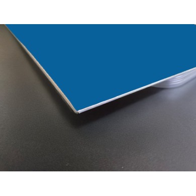 7702 A Richtungspfeil links blau mit Text