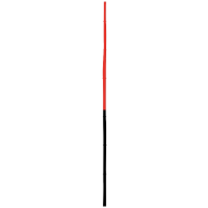 408 Bambusstangen / schwarz mit 80 cm orange