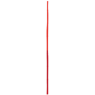 408 Bambusstangen / rot mit 80 cm orange