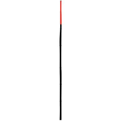 408 Bambusstangen / schwarz mit 30 cm orange